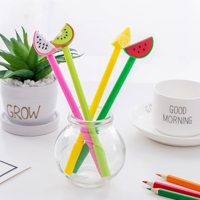 Wholesale Plastic Fruit Gel Pen